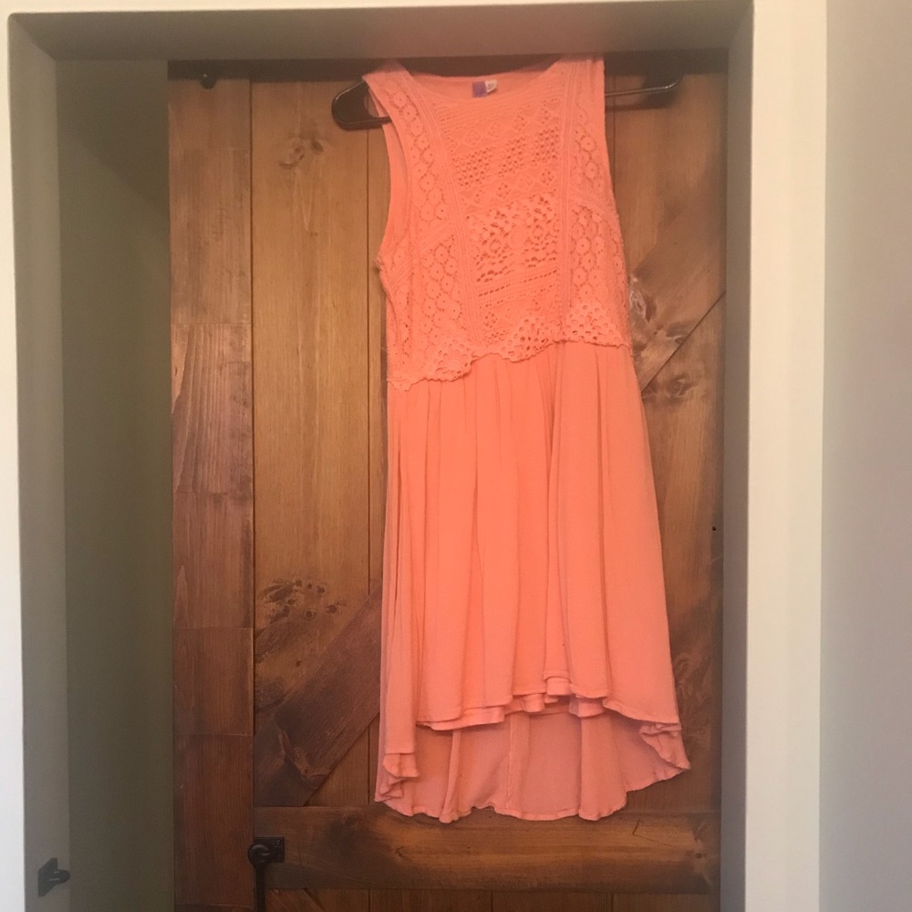 Peach Francesca’s dress